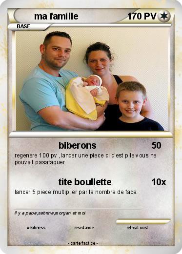 Pokemon ma famille