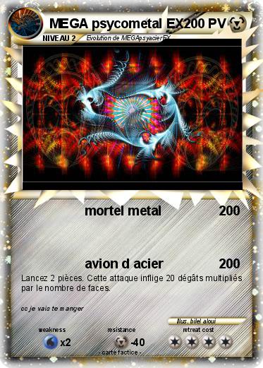 Pokemon MEGA psycometal EX
