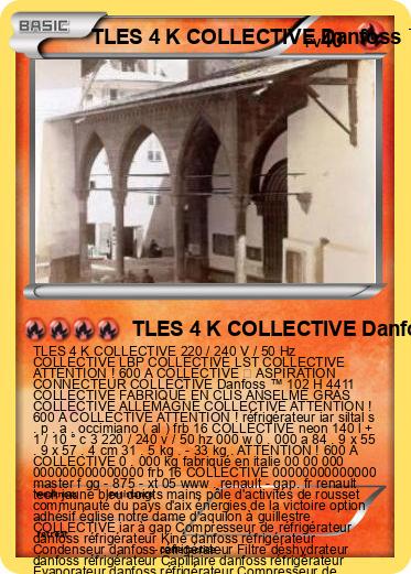 Pokemon TLES 4 K COLLECTIVE Danfoss ™