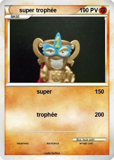 Pokemon super trophée