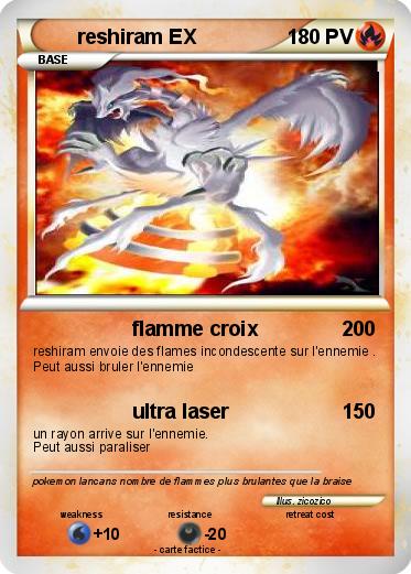 Pokemon reshiram EX