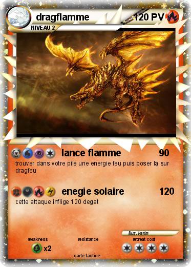 Pokemon dragflamme