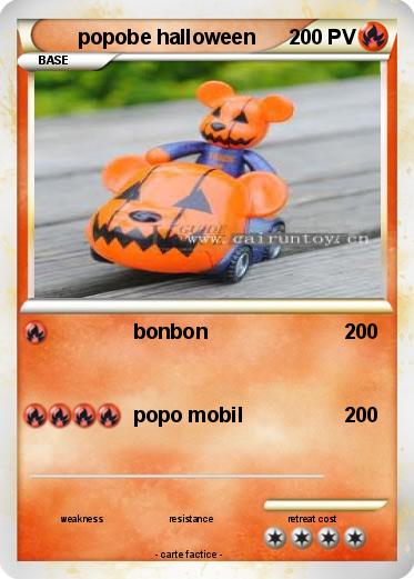 Pokemon popobe halloween
