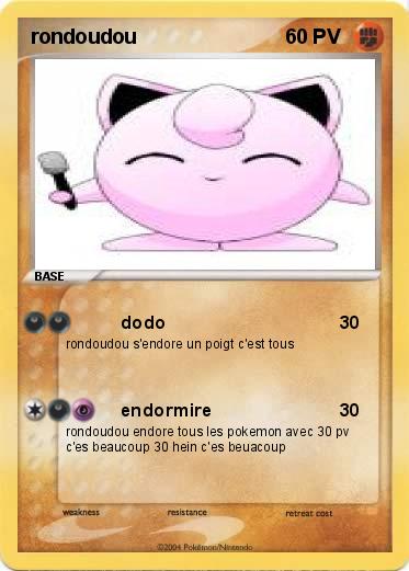 Pokemon rondoudou                        