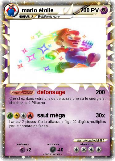 Pokemon mario étoile