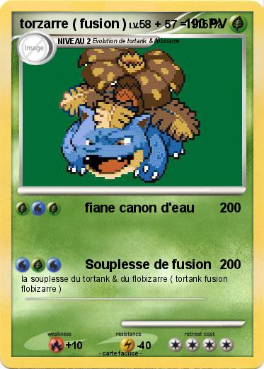 Pokemon torzarre ( fusion )