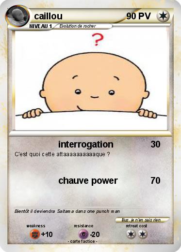 Pokemon caillou
