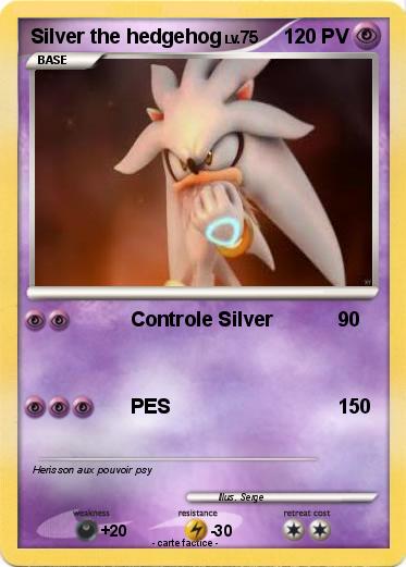 Pokemon Silver the hedgehog