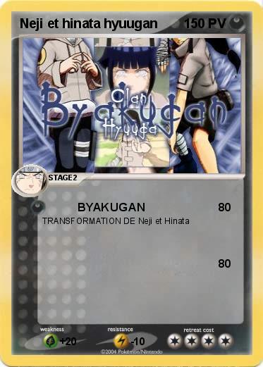Pokemon Neji et hinata hyuugan