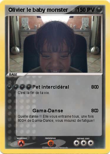 Pokemon Olivier le baby monster