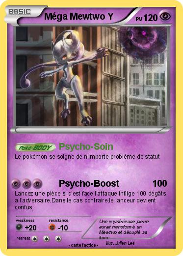 Pokemon Méga Mewtwo Y