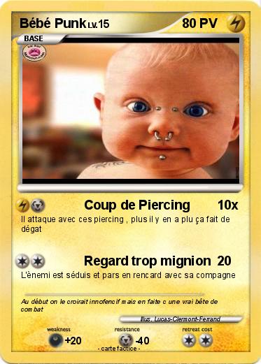Pokemon Bébé Punk
