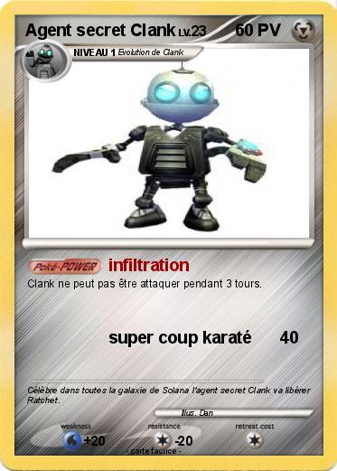 Pokemon Agent secret Clank