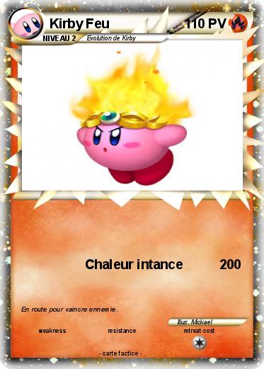 Pokemon Kirby Feu