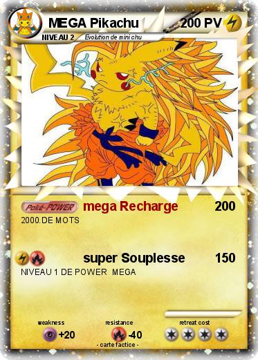 Pokemon MEGA Pikachu