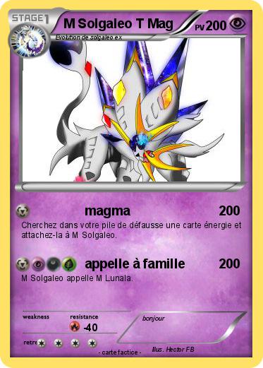 Pokemon M Solgaleo T Mag