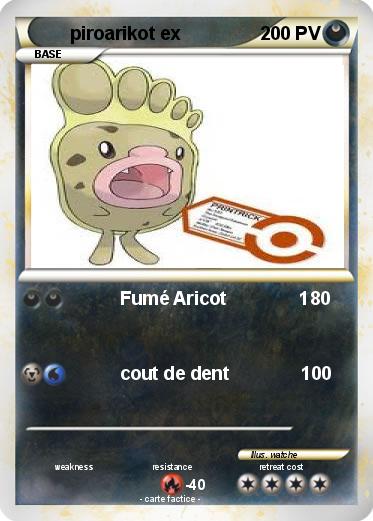 Pokemon piroarikot ex