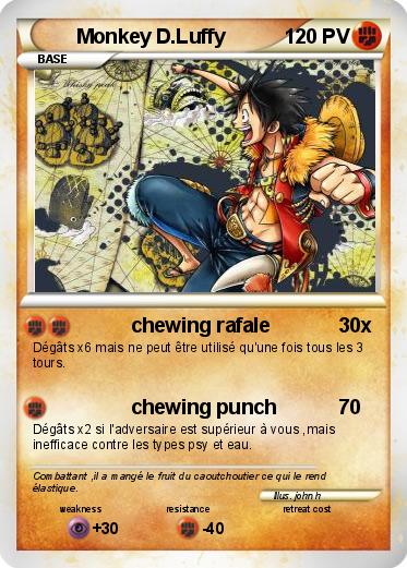 Pokemon Monkey D.Luffy