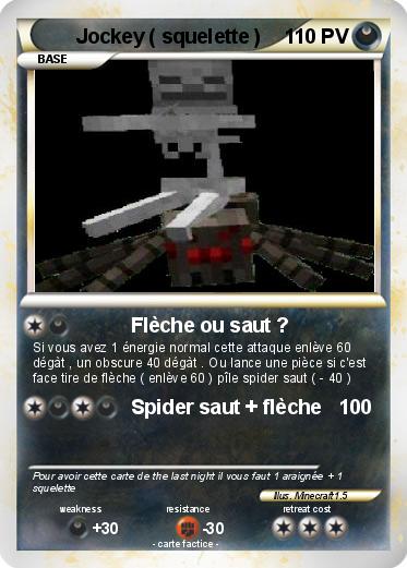 Pokemon Jockey ( squelette )