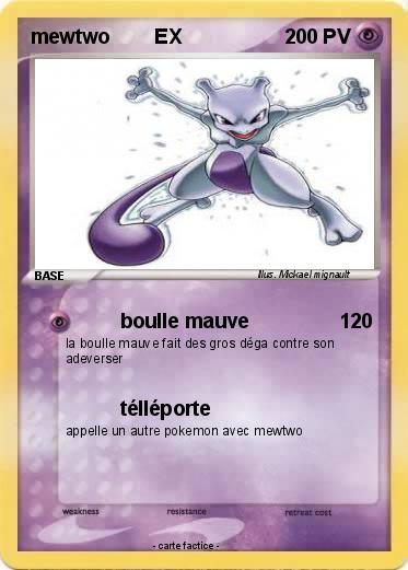 Pokemon mewtwo        EX