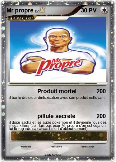 Pokemon Mr propre