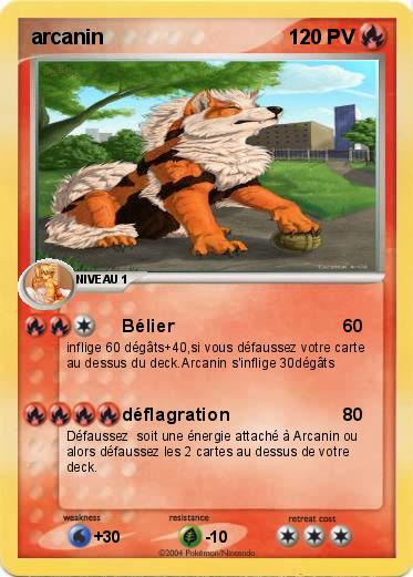 Pokemon arcanin
