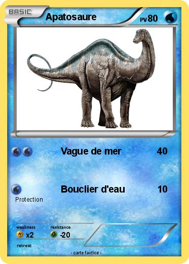Pokemon Apatosaure