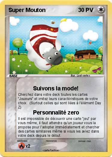 Pokemon Super Mouton
