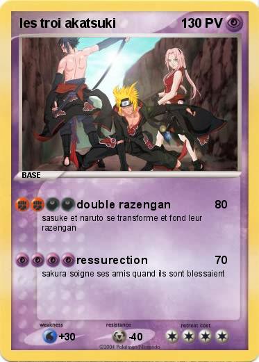 Pokemon les troi akatsuki