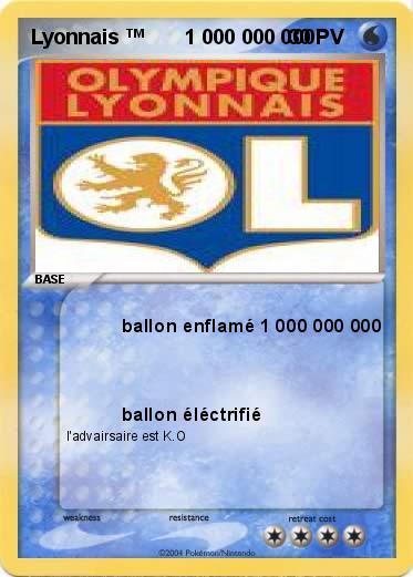Pokemon Lyonnais ™       1 000 000 000