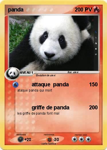 Pokemon panda