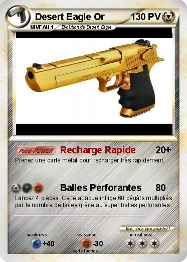 Pokemon Desert Eagle Or