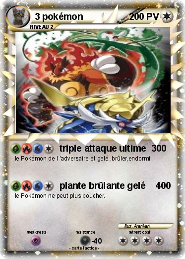 Pokemon 3 pokémon