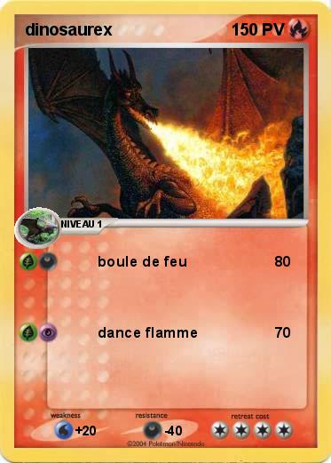 Pokemon dinosaurex