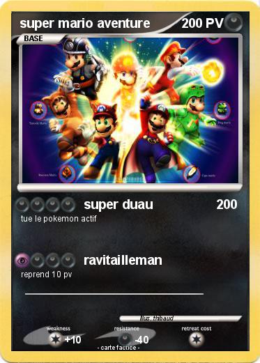 Pokemon super mario aventure