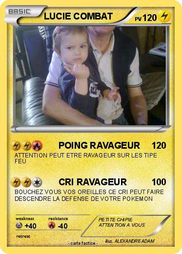Pokemon LUCIE COMBAT