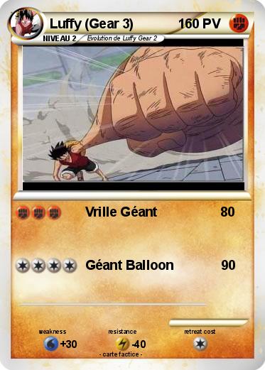 Pokemon Luffy (Gear 3)            1