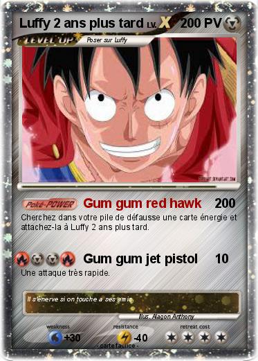 Pokemon Luffy 2 ans plus tard