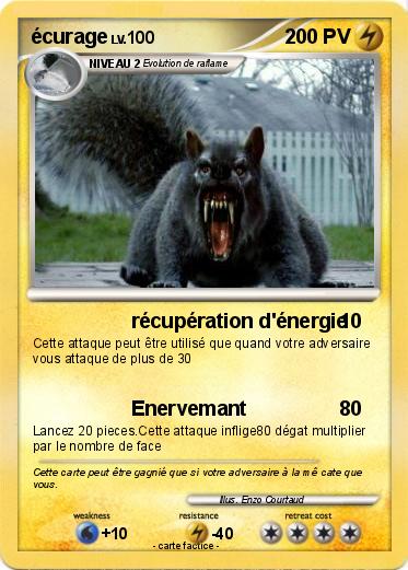 Pokemon écurage