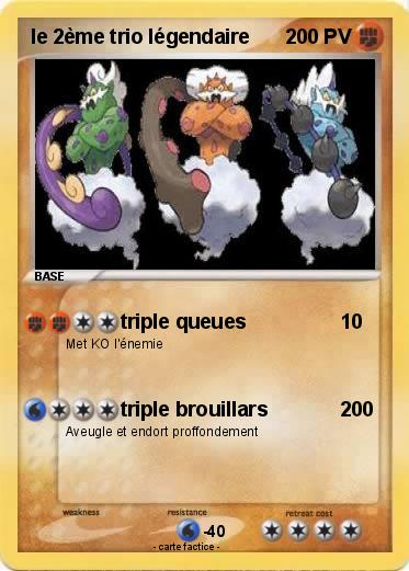 Pokemon le 2ème trio légendaire