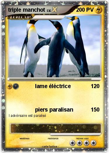 Pokemon triple manchot