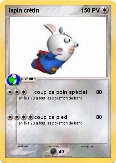 Pokemon lapin crétin