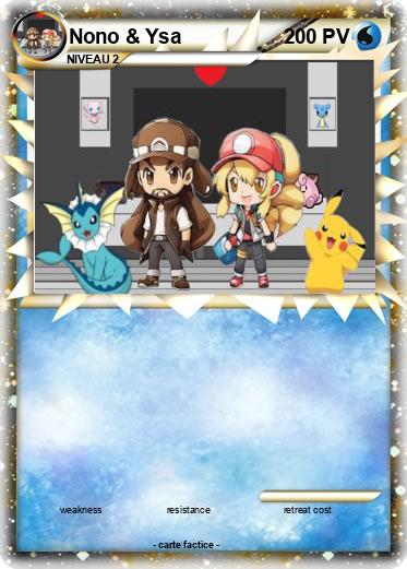 Pokemon Nono & Ysa