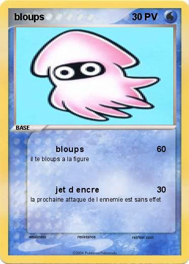 Pokemon bloups