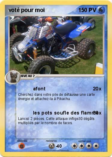 Pokemon voté pour moi