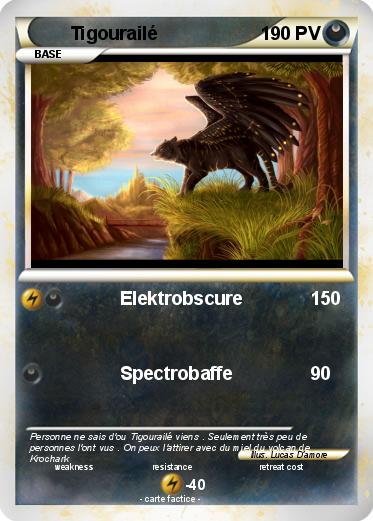 Pokemon Tigourailé