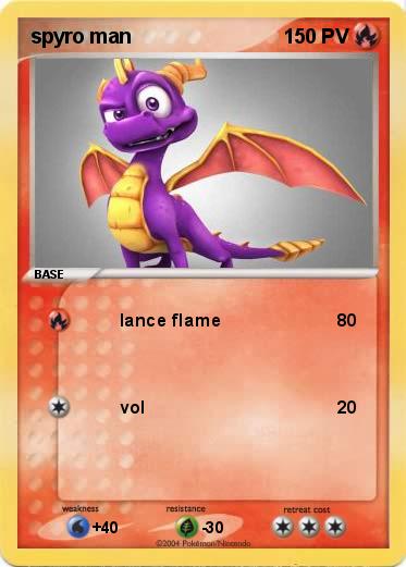Pokemon spyro man
