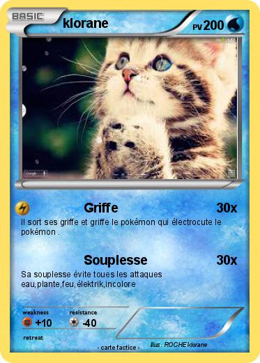 Pokemon klorane