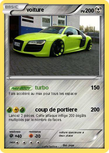 Pokemon voiture