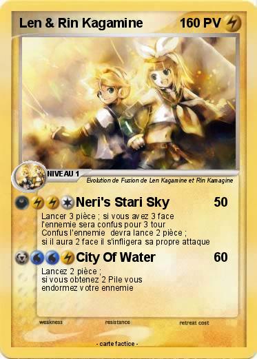 Pokemon Len & Rin Kagamine